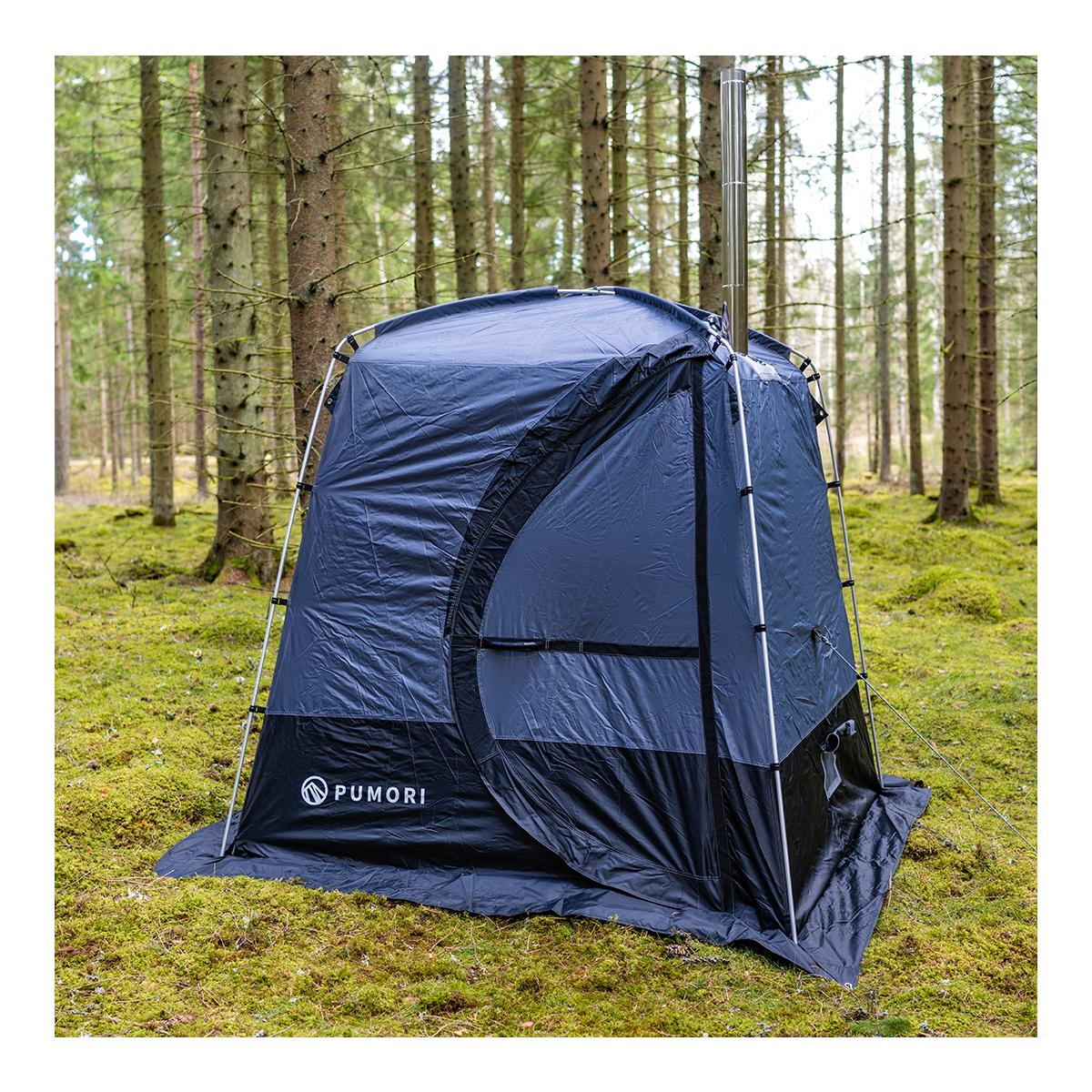 Bastutält 2.0 - endast tält - ett stort fönster