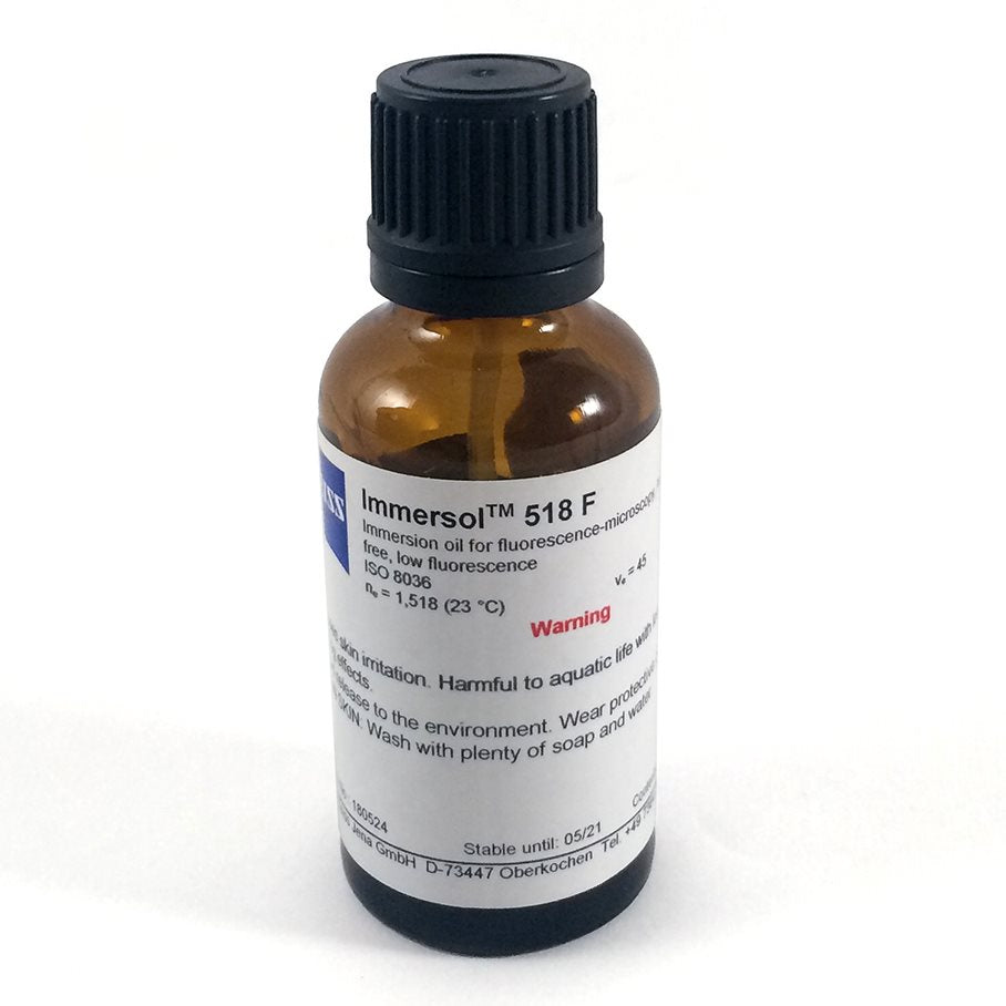 Immersionsolja Immersol 518 F, Flaska 20 ml EN STL
