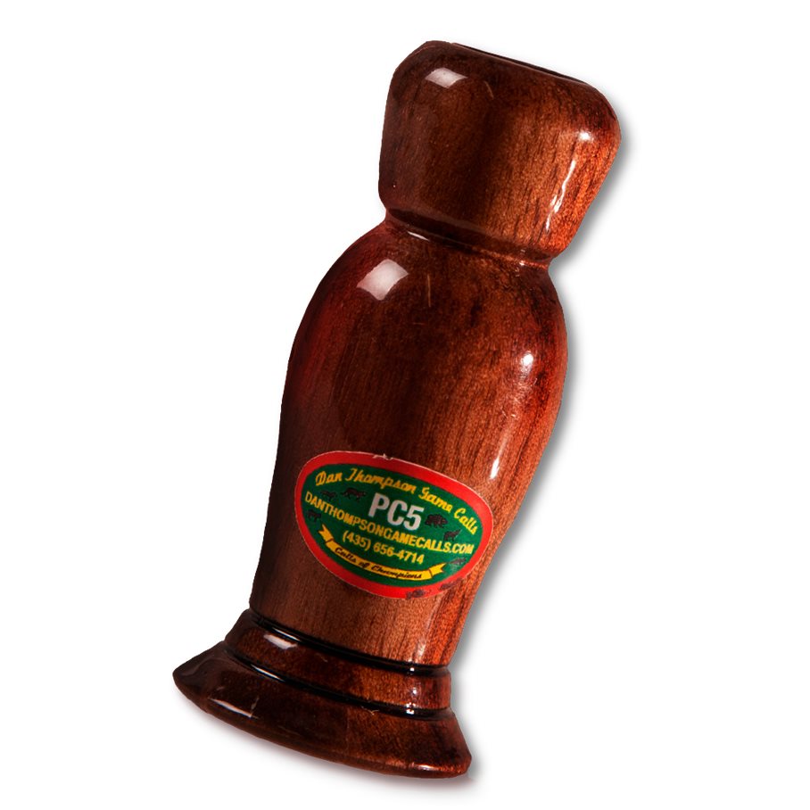 Lockpipa Räv Dan Thompson PC5 6,2 cm Handgjord i Trä EN STL