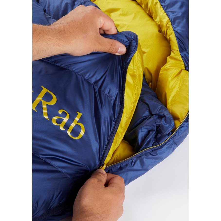 Dunsovsäck Neutrino 400 REG WIDE LZ (-7) NIGHTFALL BLUE / EN STL