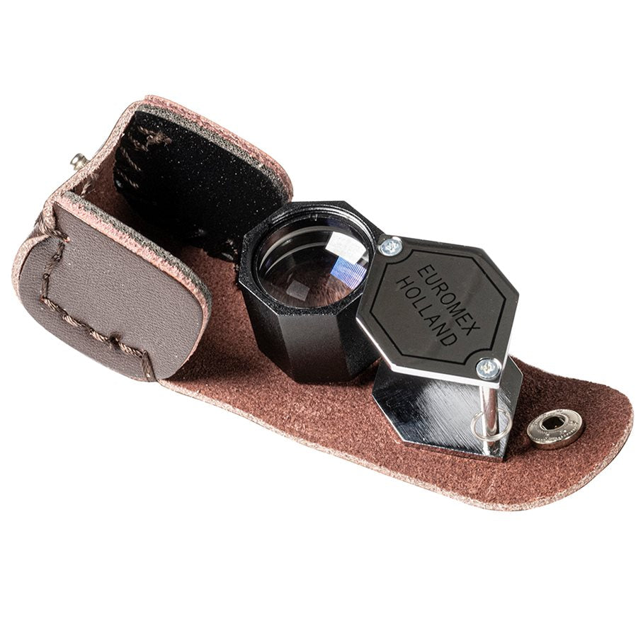 Akromatisk Botaniklupp Med 4-linssystem, 21 mm, 10x EN STL