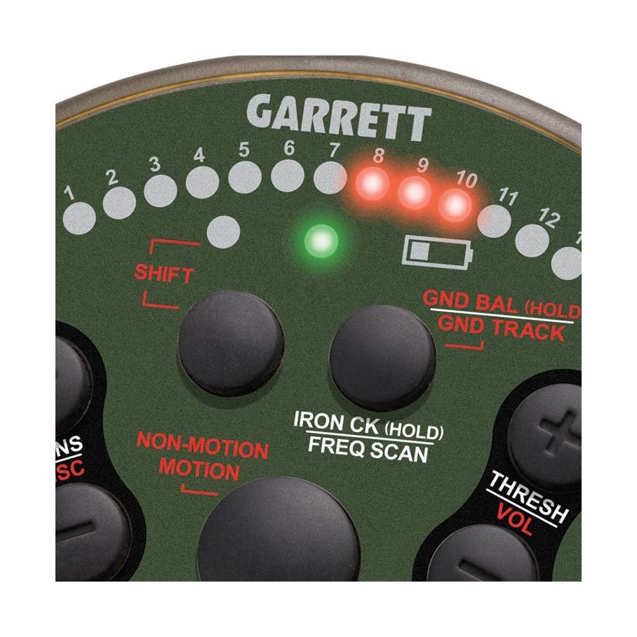 ATX - metalldetektor för extremt smått och djupt guld. GRÖN / EN STL