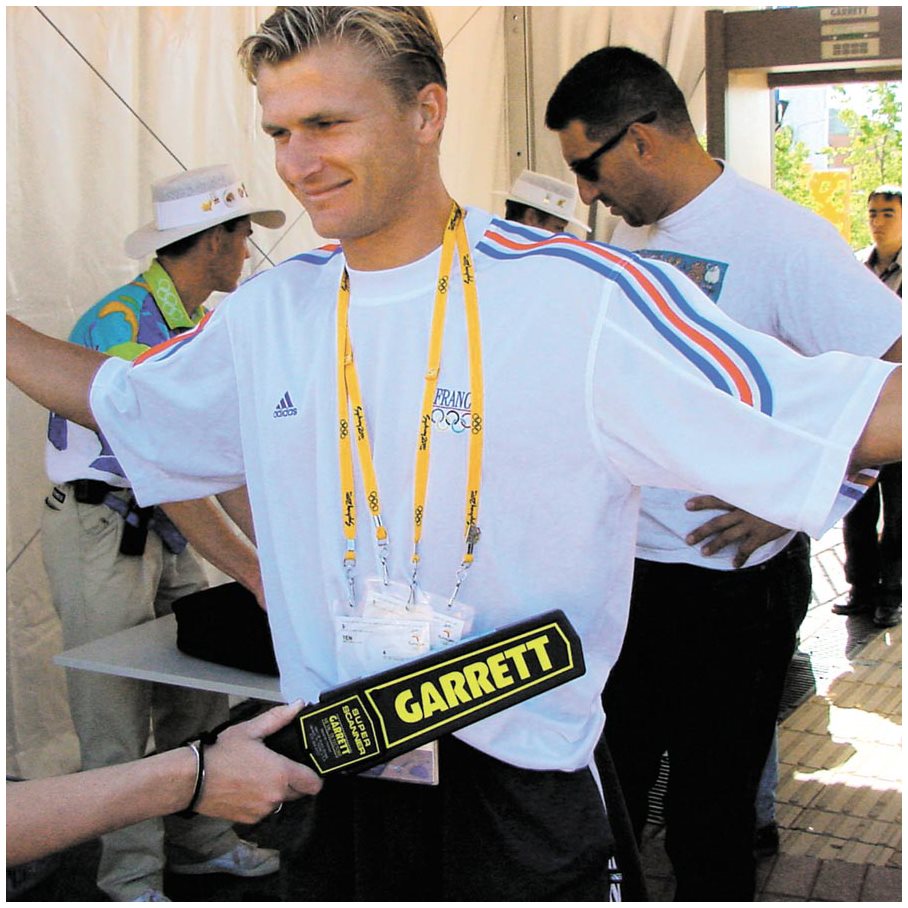 Superscanner V. - personscanner, handhållen SVART / EN STL