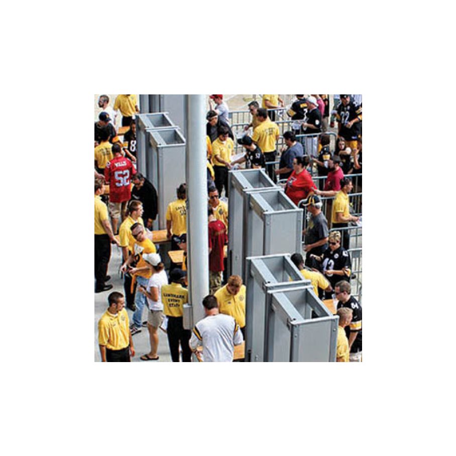 PD6500i säkerhetsdetektor/portal SILVER / EN STL