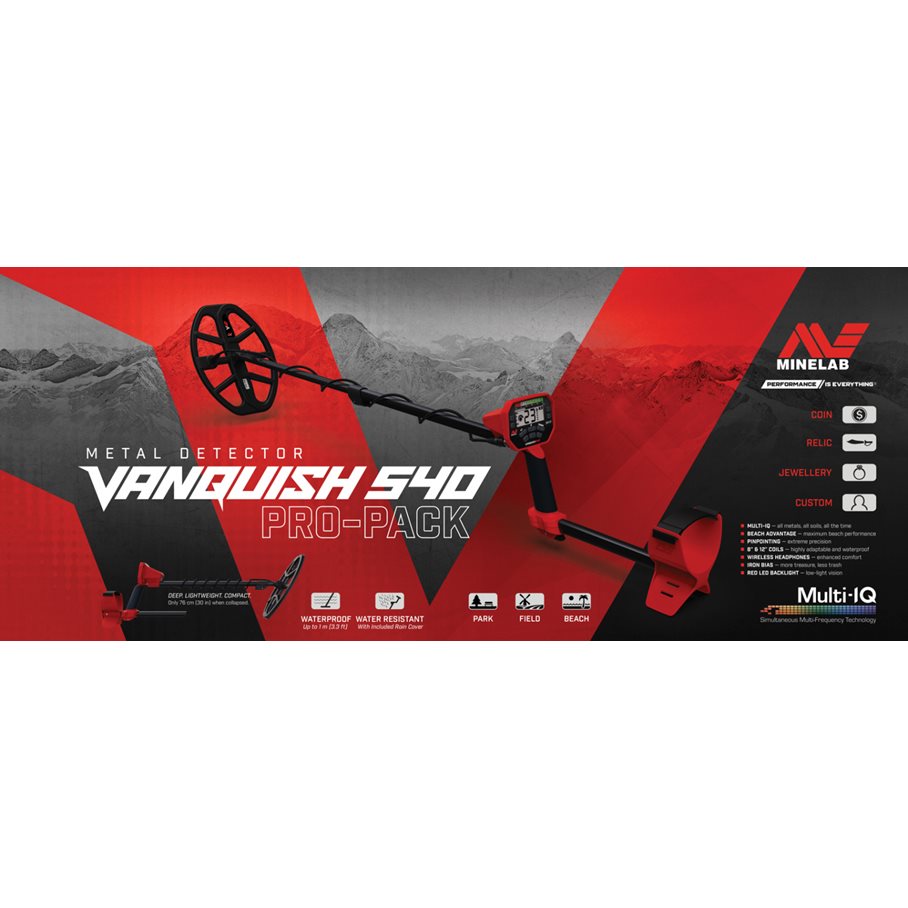 Vanquish 540, Multi IQ, Pro Pack SVART/RÖD / EN STL