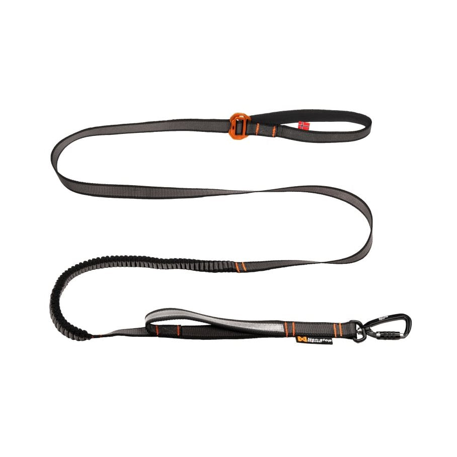 Touring Bungeekoppel Justerbart GRÅ / 2,1 M