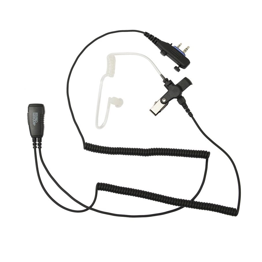 PRO-P180LA Minimikrofon/PTT & öronmussla med luftslang EN STL
