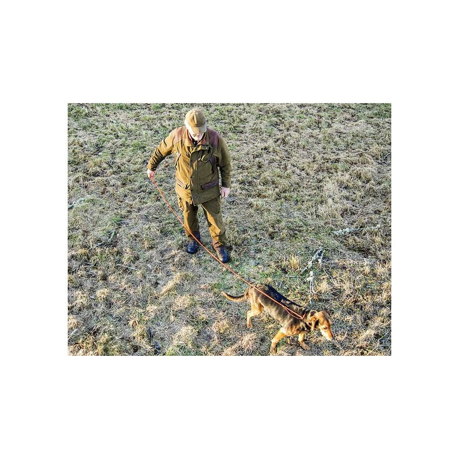 Jaktset med koppel och 3,5 m lina EN STL