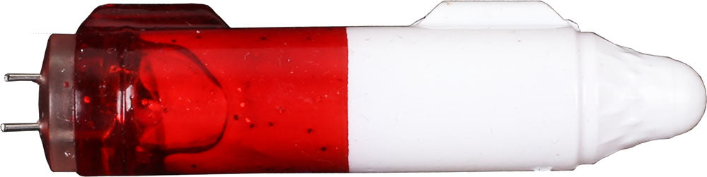 Flash LED Dubbel Blink VIT/RÖD / EN STL