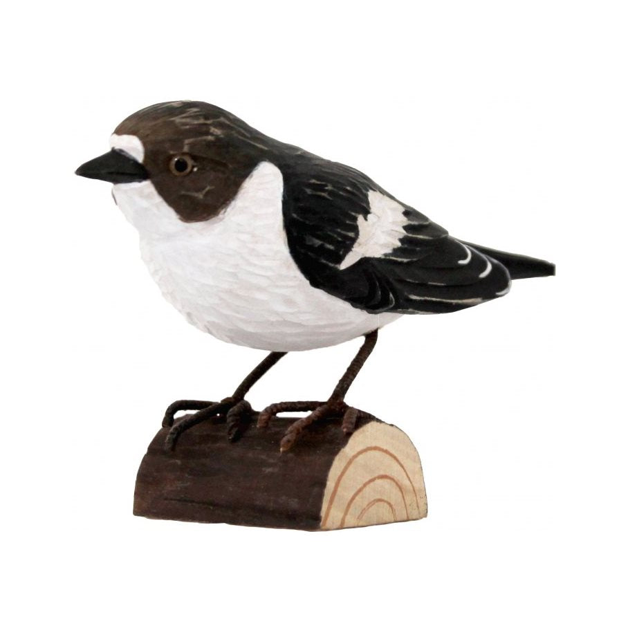 DecoBird Svartvit Flugsnappare EN STL