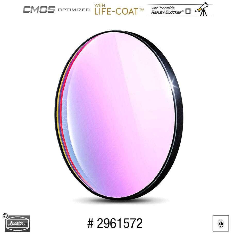 IR/UV Blockfilter och L-Filter 36 mm CMOS-optimerad MODELL LUMINANS (UV/IR BLOCK) & STORLEK 36 MM OMON