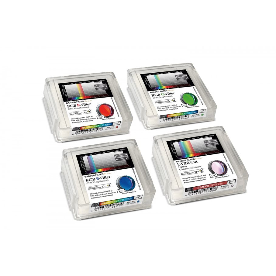 Filterset, CMOS optimerad MODELL LRGB & STORLEK 1,25