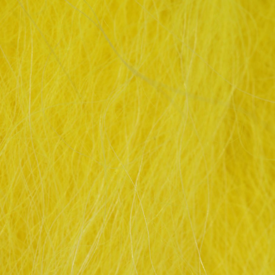 Arctic Goat Hår För Flugbindning FLUO YELLOW / EN STL