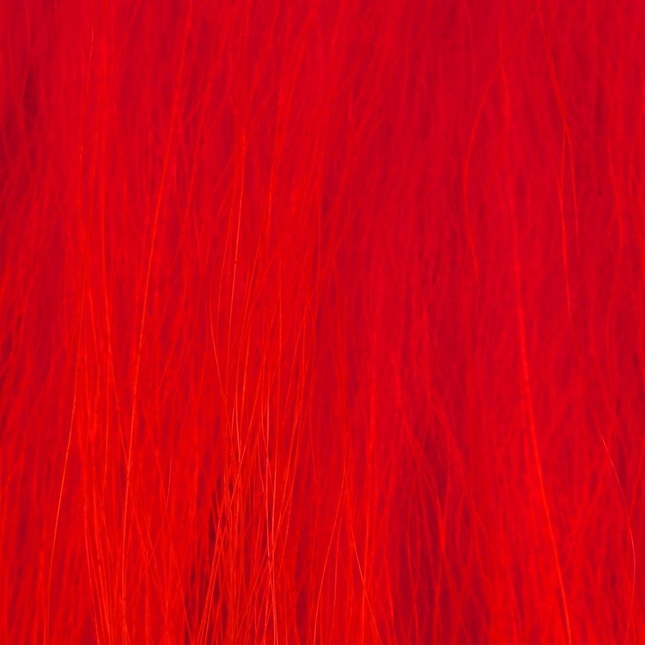 Arctic Goat Hår För Flugbindning FLUO RED / EN STL