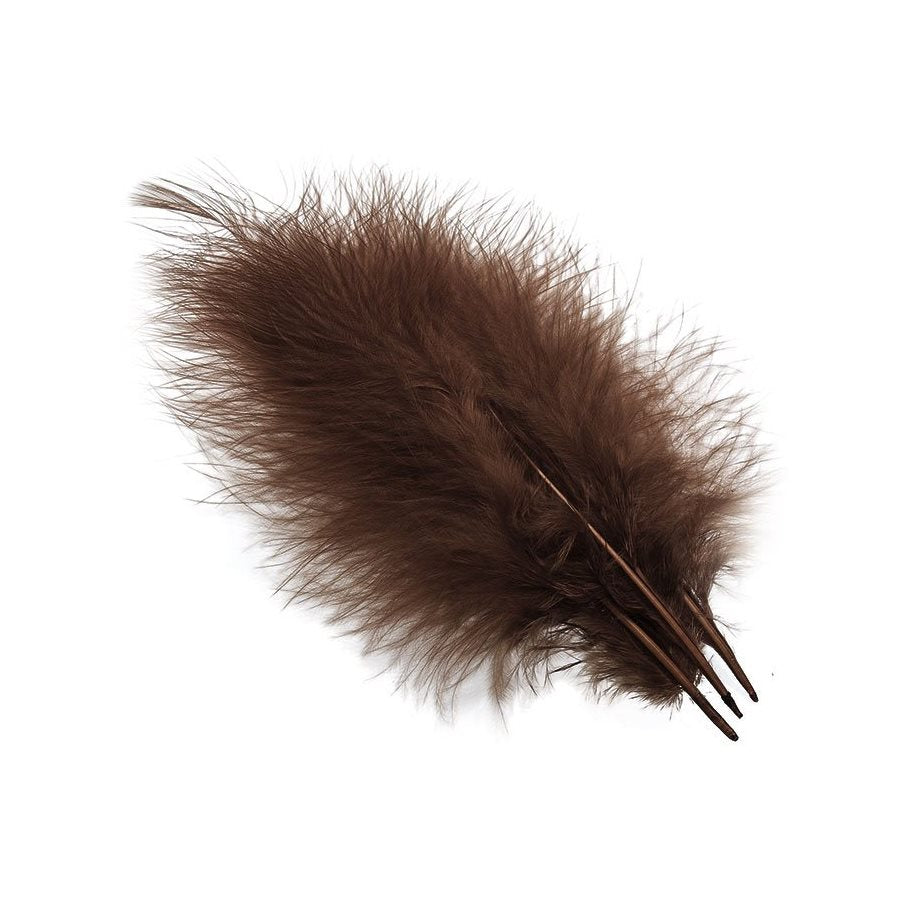 Marabou Plumes GOLDEN OLIVE / EN STL