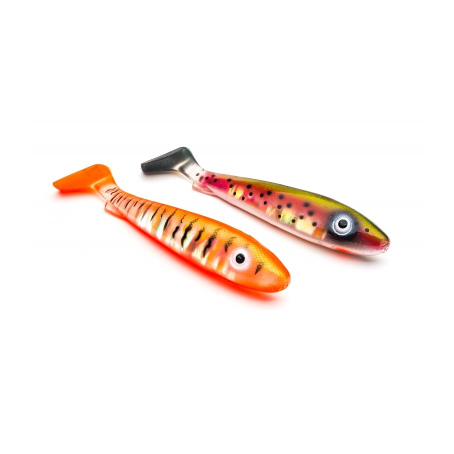 McRubber Flash 21 cm 2-pack BENGAL TIGER OCH ELECTRIC STEEL HEAD / 21CM / 88G