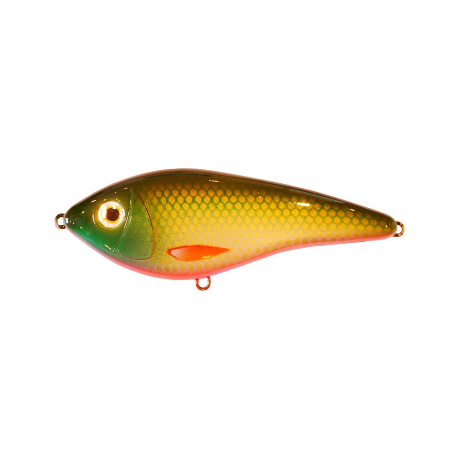 Swim 15 cm 107 g Suspending Custom Färg Jerkbete OLIVEN / EN STL