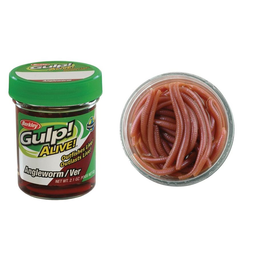 Gulp Mini Earthworms NATURAL / MEDIUM