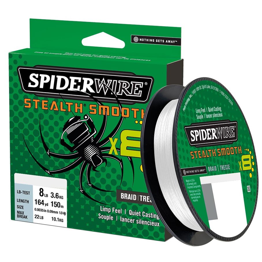 150 m Flätlina Vit TRANSLUCENT / 0,13 MM