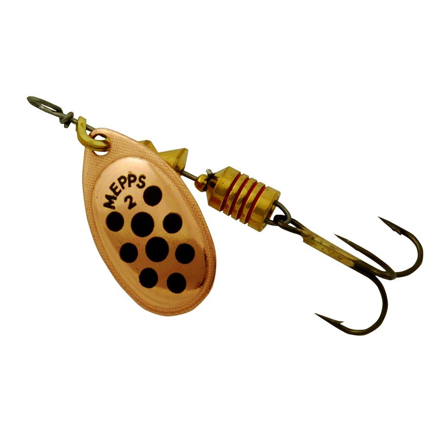 Prickar #1 Spinnare KOPPAR/SVART / EN STL