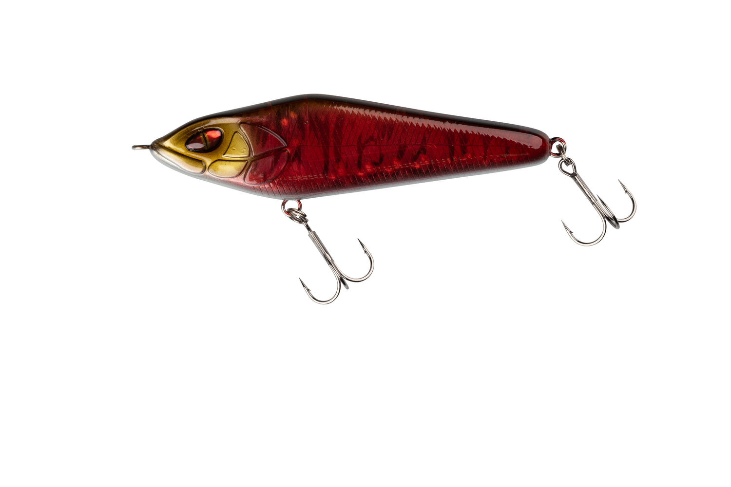 Prorex Lazy Jerk 155 mm Jerkbait LAZER RED / 15,5CM / 85 GRAM