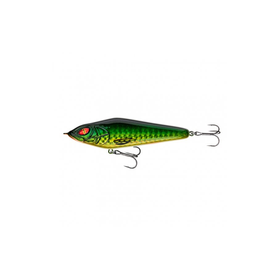 Prorex Lazy Jerk 155 mm Jerkbait GREEN FLASH / 15,5CM / 85 GRAM