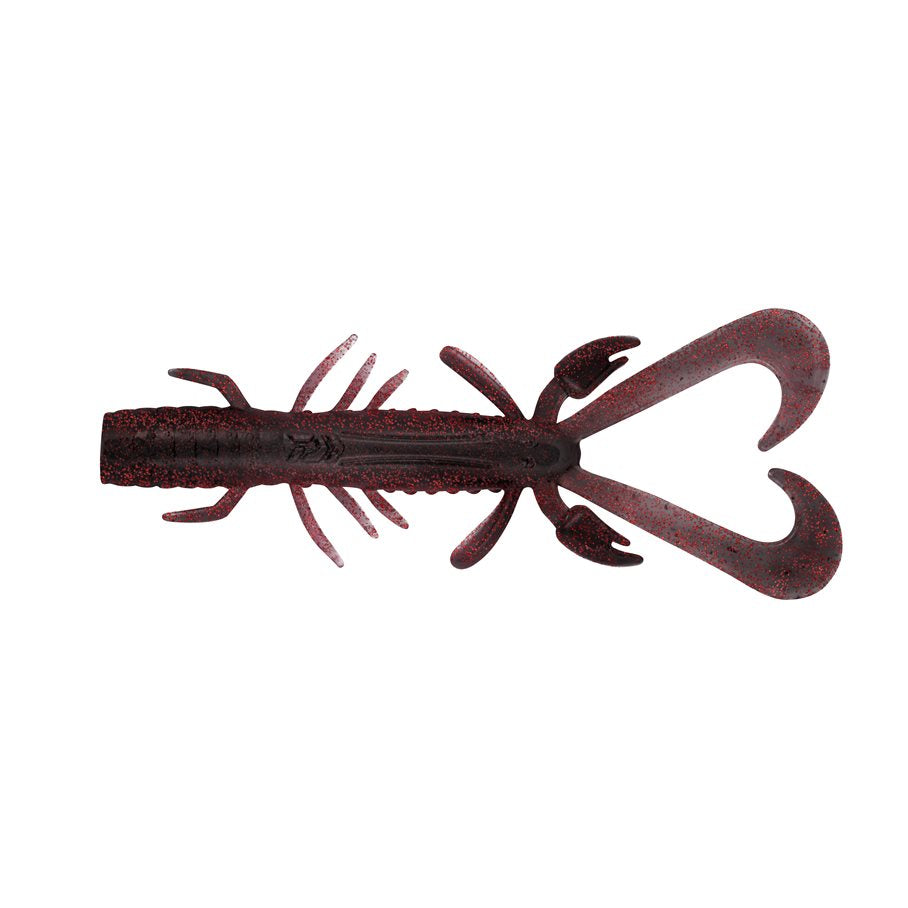 Bait Junkie 3 Risky Critter Bete GHOST BLACK RED BELLY / EN STL