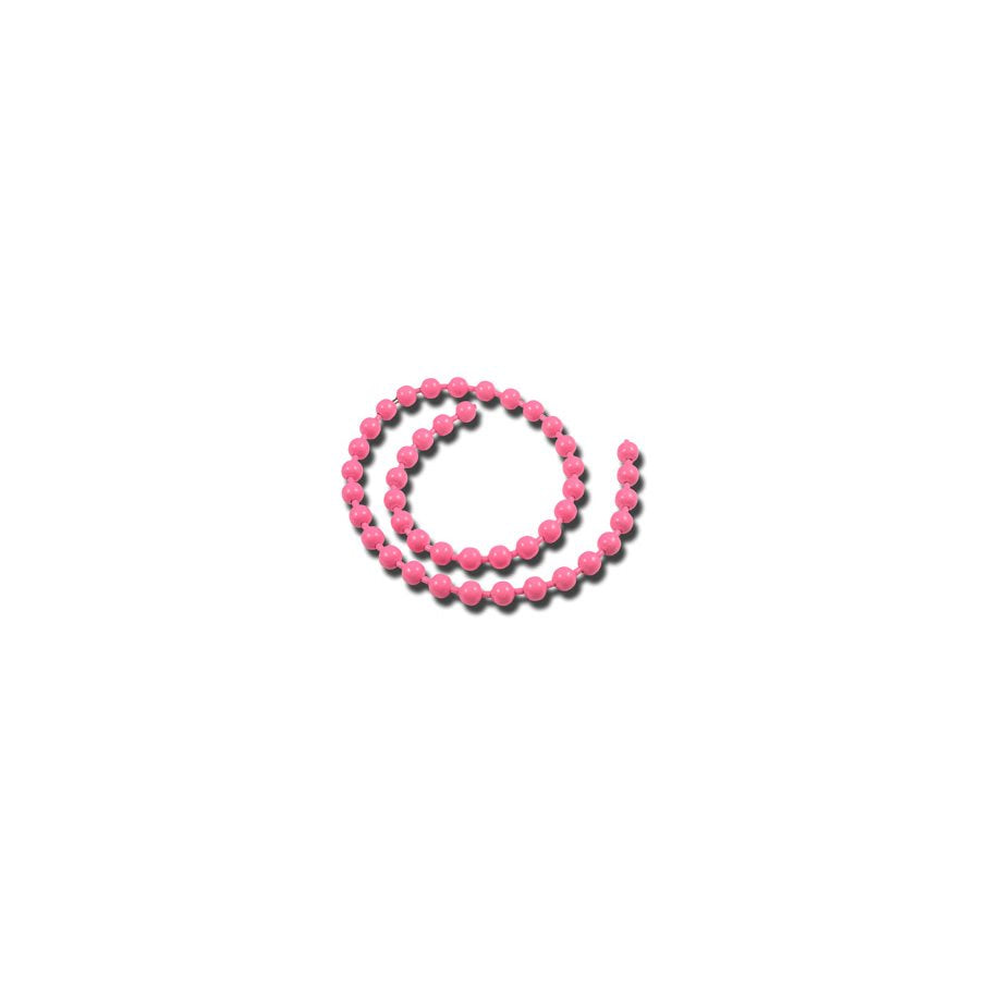 Beadchain Eyes Förtyngning Fluo ROSA / EN STL