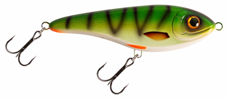 Buster Jerk II 12 cm Suspending Jerkbete YELLOW PERCH / 12 CM / 37 GRAM