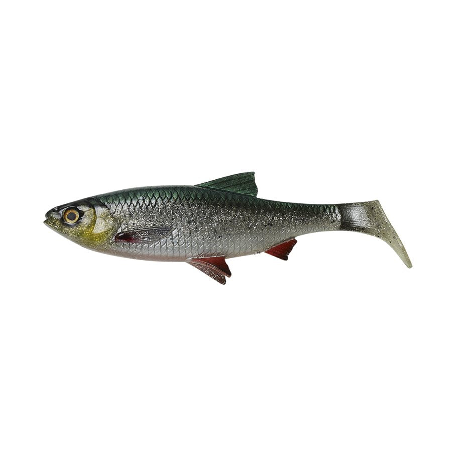 3D River Roach 22 cm 125 g Gummibete GREEN SILVER AYU / EN STL