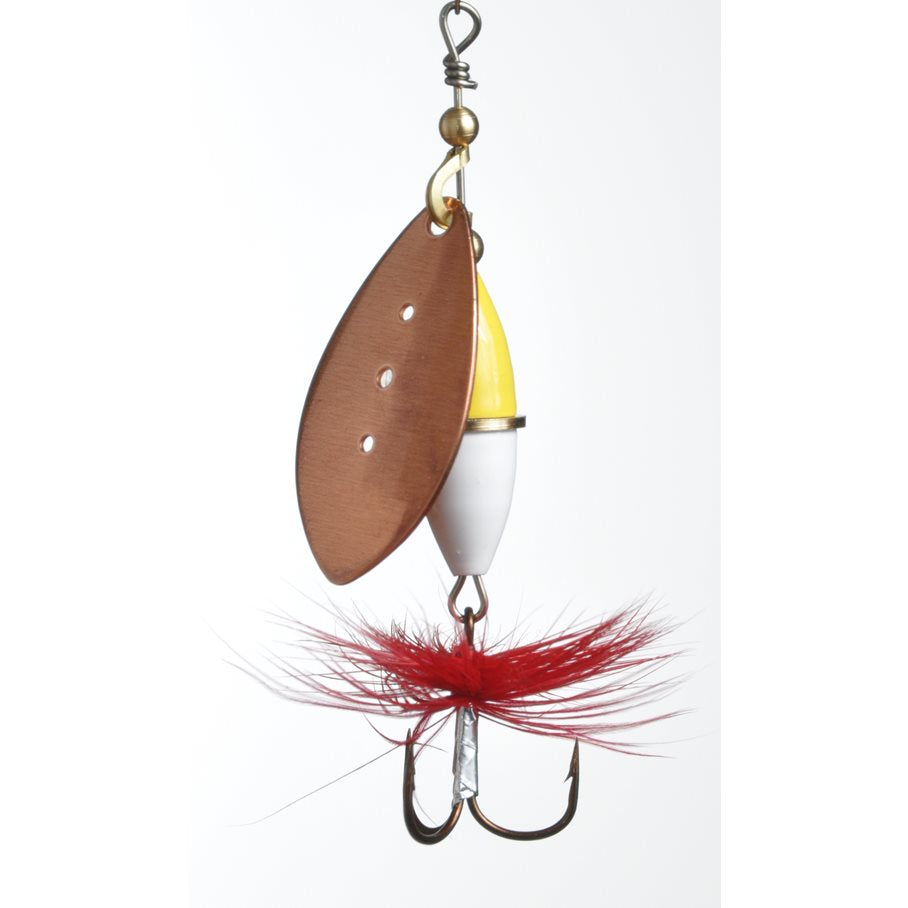 Wipp Spinnare Gul/Vit KOPPAR / 10 G