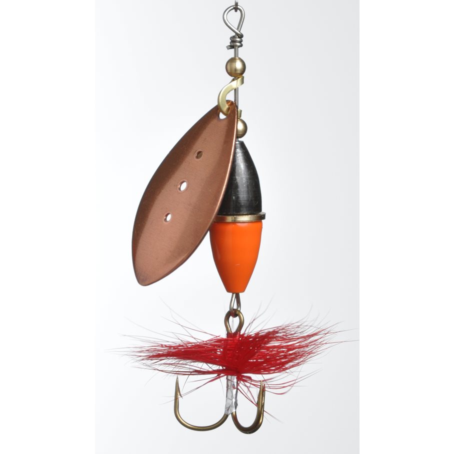 Wipp Spinnare Orange / Svart KOPPAR / 15 G