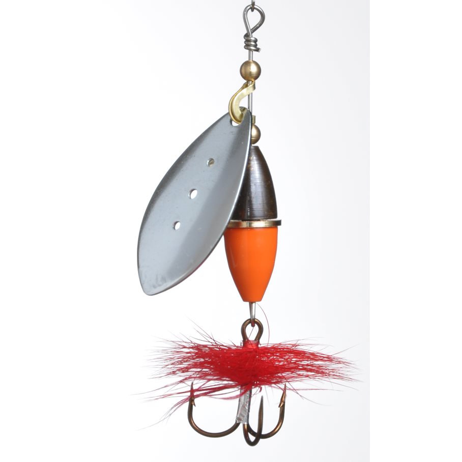 Wipp Spinnare Orange / Svart SILVER / 20 G