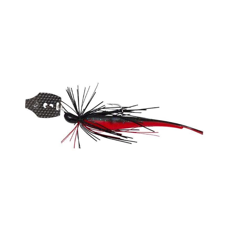 Crazy Swim Jig Vibrationsbete BLACK AND RED / 14 G