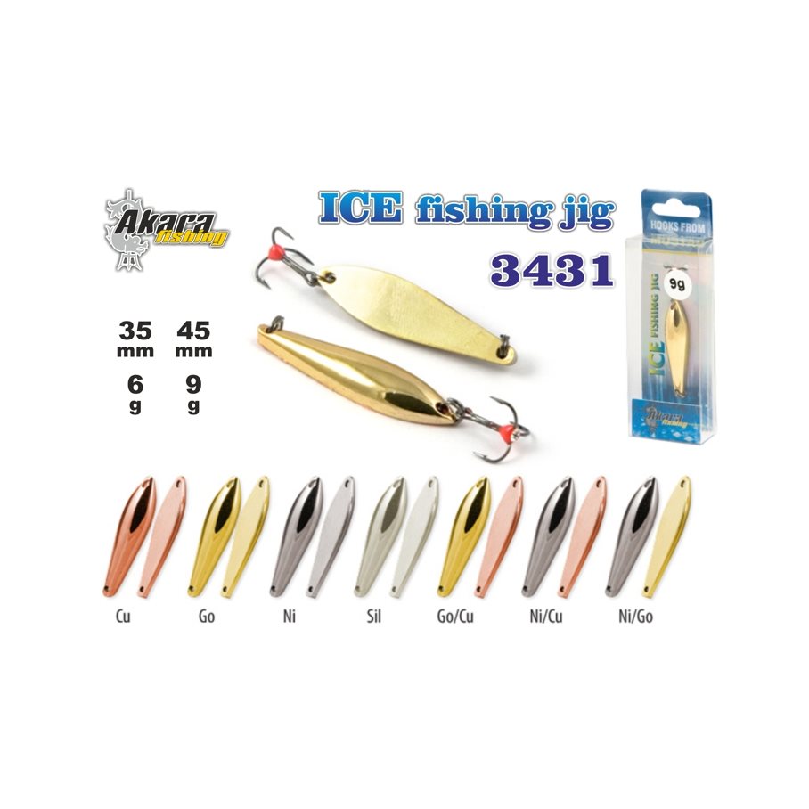 Pirk 3431 40 mm, 9 g SILVER / EN STL