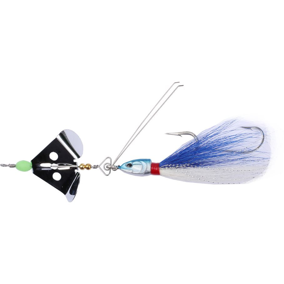 Wiggbuzz 22 g Vasskyddad Bete BLUE/WHITE / EN STL