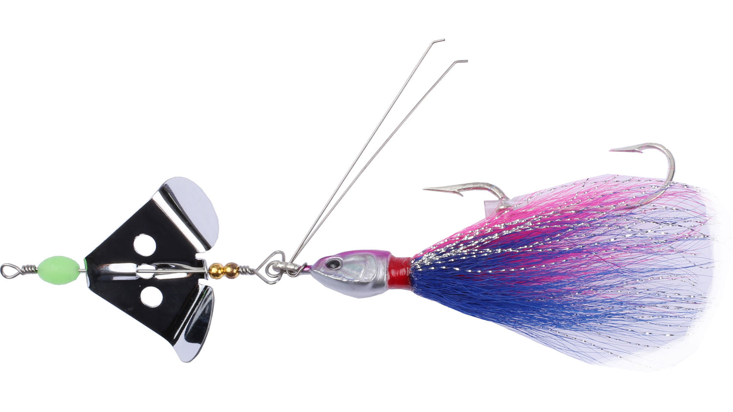 Wiggbuzz 22 g Vasskyddad Bete PINK/BLUE / EN STL