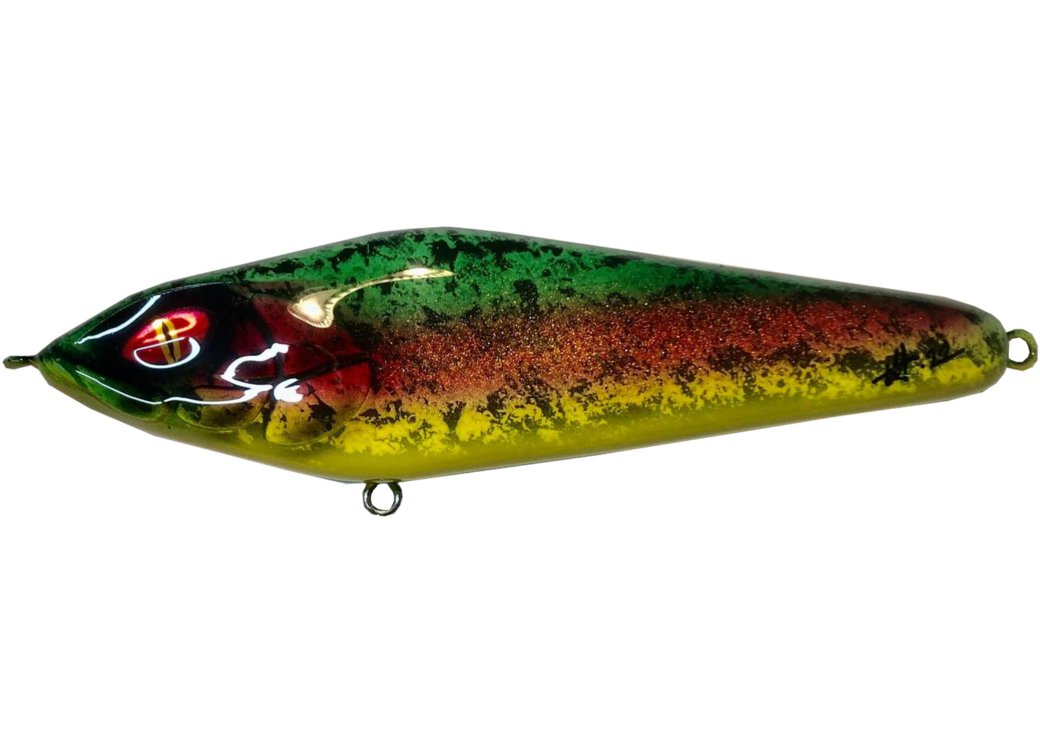 Lazy Jerk Custom 155 mm Jerkbete MAKKANS PAPEGOJ / EN STL