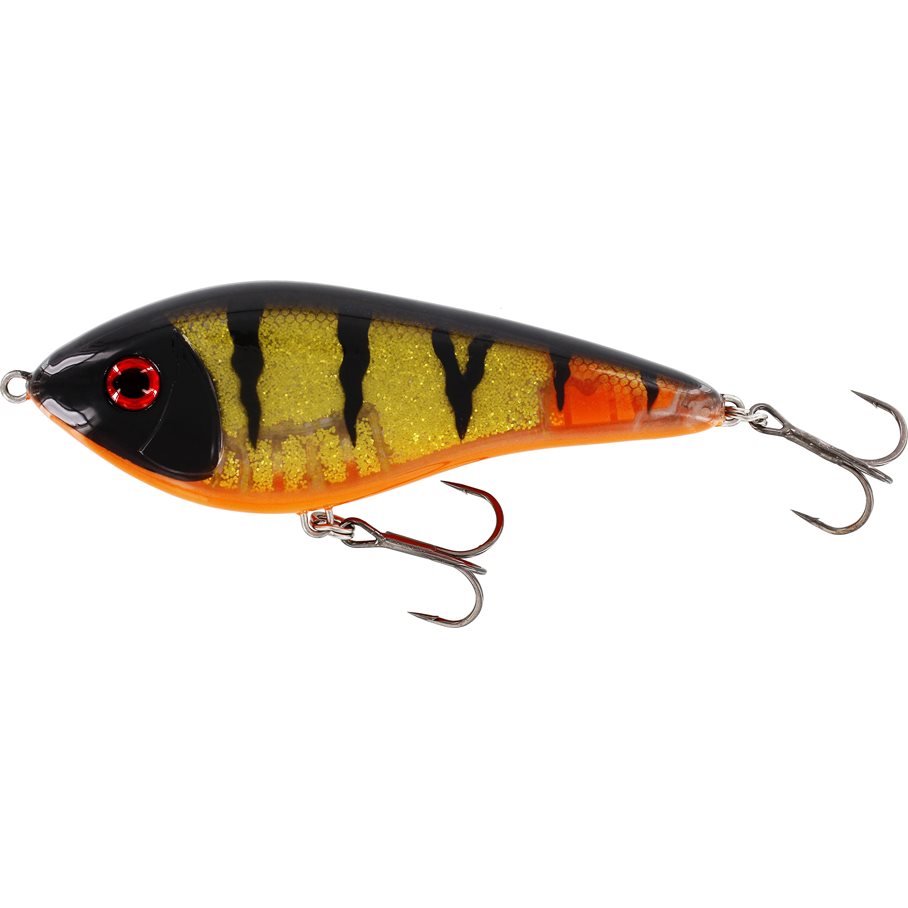 Swim 12 cm Jerkbete 3D GOLDEN PERCH / SINKING