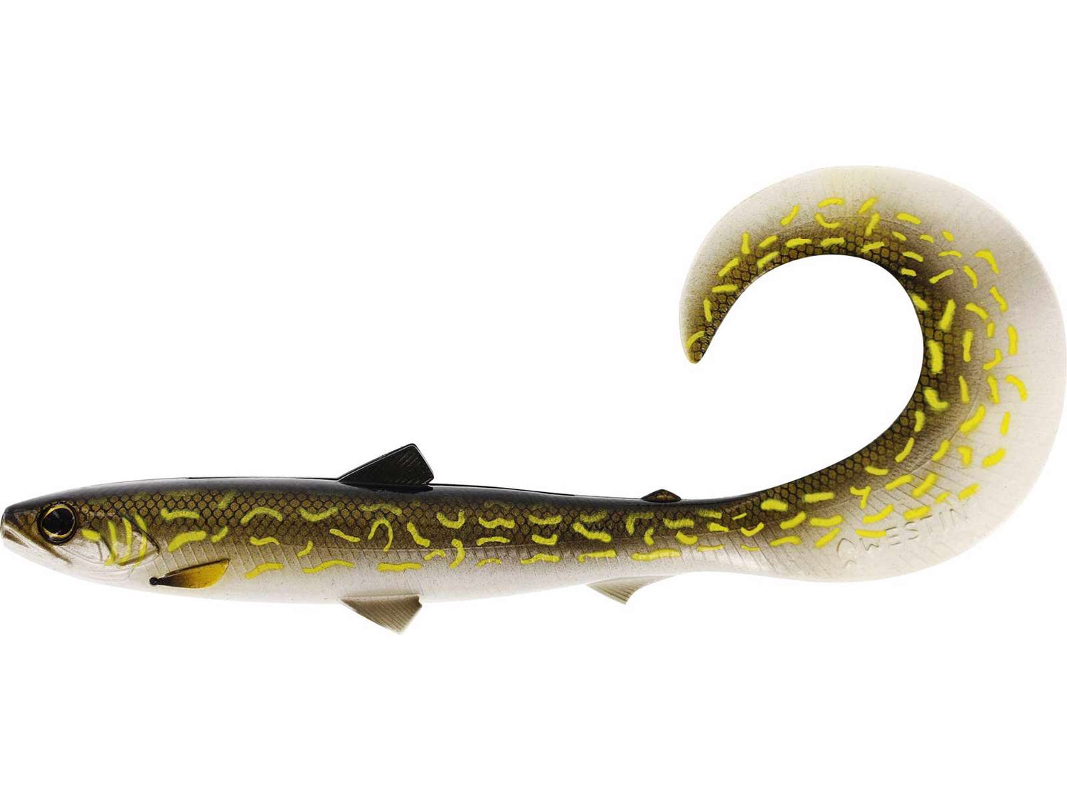 Bullteez CurlTail 27 cm 103 g - bete NATURAL PIKE / EN STL