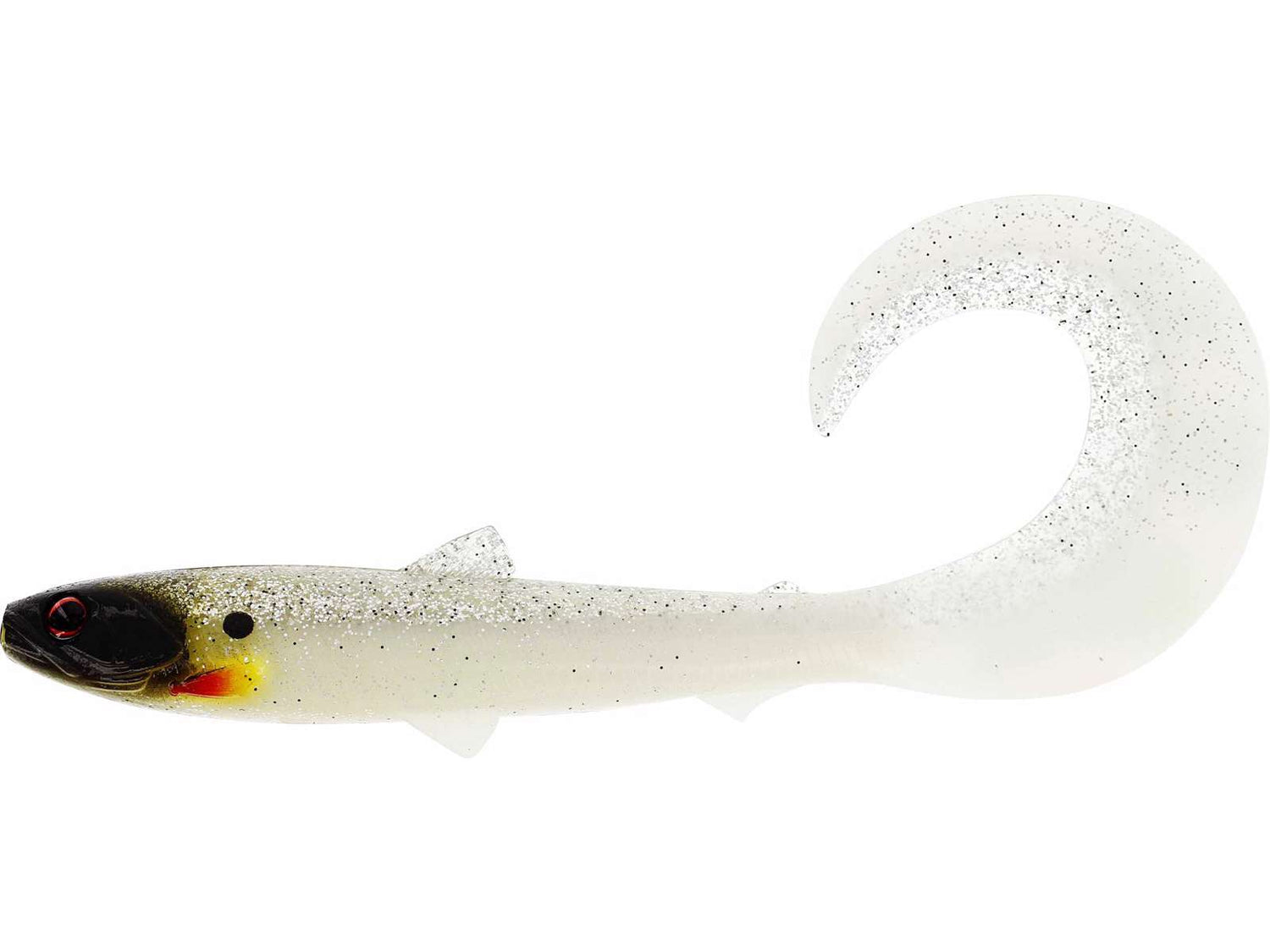 Bullteez CurlTail 27 cm 103 g - bete GLOW GHOST / EN STL
