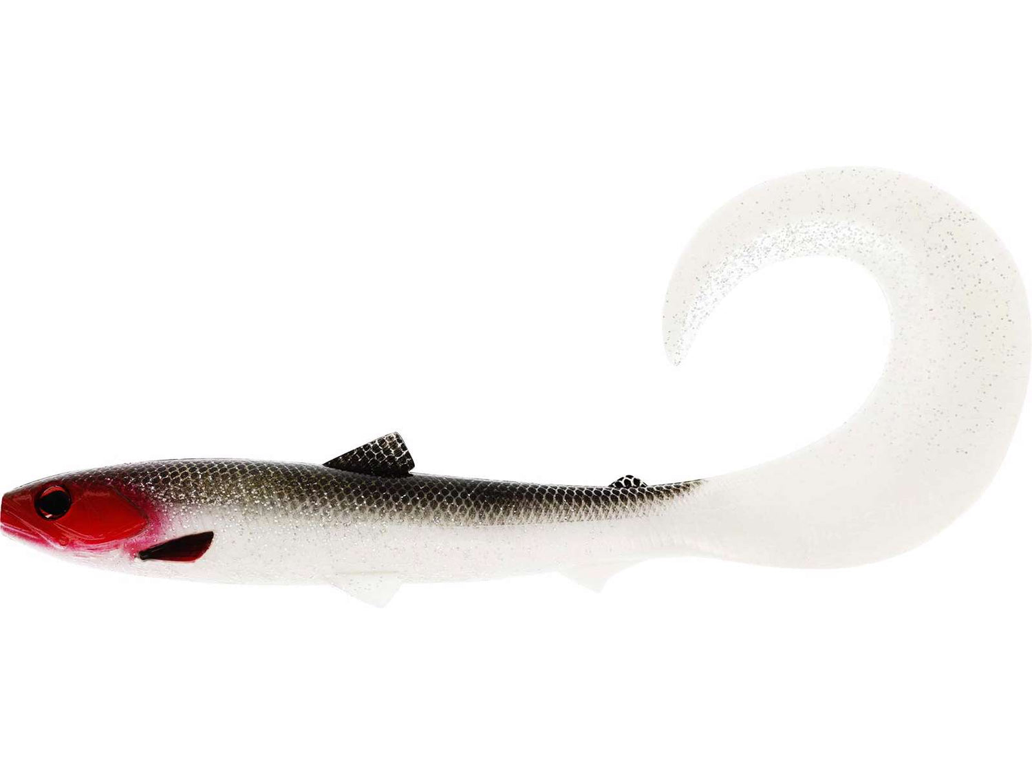 Bullteez CurlTail Gummibete REDLIGHT / 21 CM / 49 G