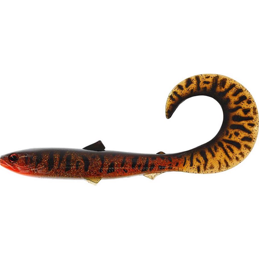 Bullteez CurlTail Gummibete MOTOROIL BURBOT / 21 CM / 49 G