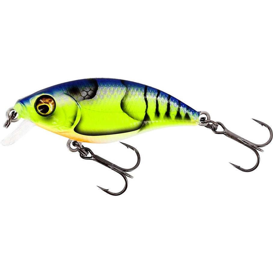 Buzzbite SR Crankbait 5 cm 6 g Low Floating Wobbler BLUE / EN STL