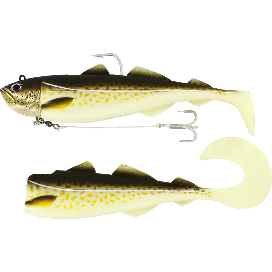 Crazy Daisy Havsfiskebete GLOW GADUS / 27 CM OCH 400 GRAM