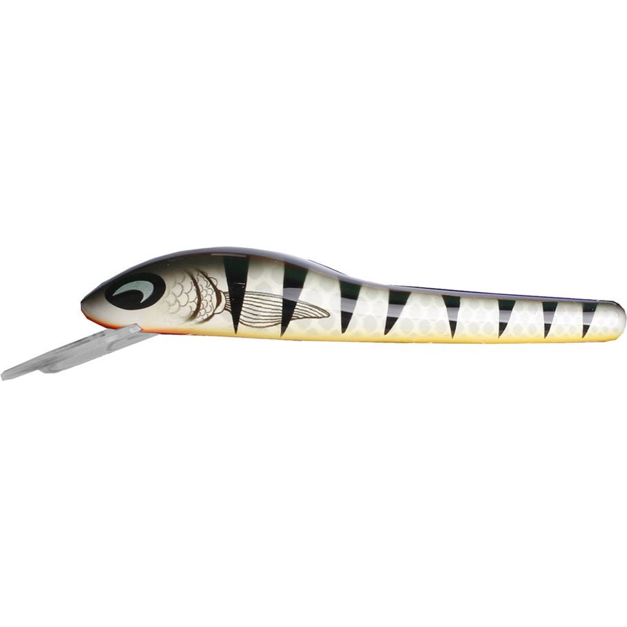 Wiggtac Wobbler 14 cm, 27 gram, Maxdjup 4 Meter TIGER BLACK LEMON / 14 CM / 27 GRAM