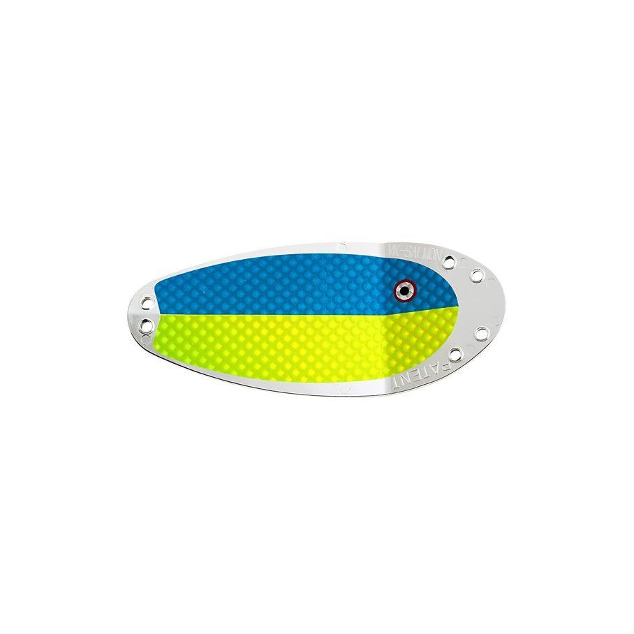Flasher VK-Salmon 20 cm BLUE/CHARTREUSE CHROME / LARGE 20 CM