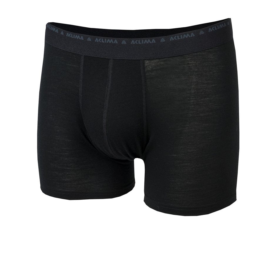 LightWool 140 Boxer Shorts Men JET BLACK / S