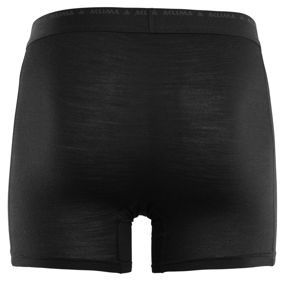 LightWool 140 Boxer Shorts Men JET BLACK / XL