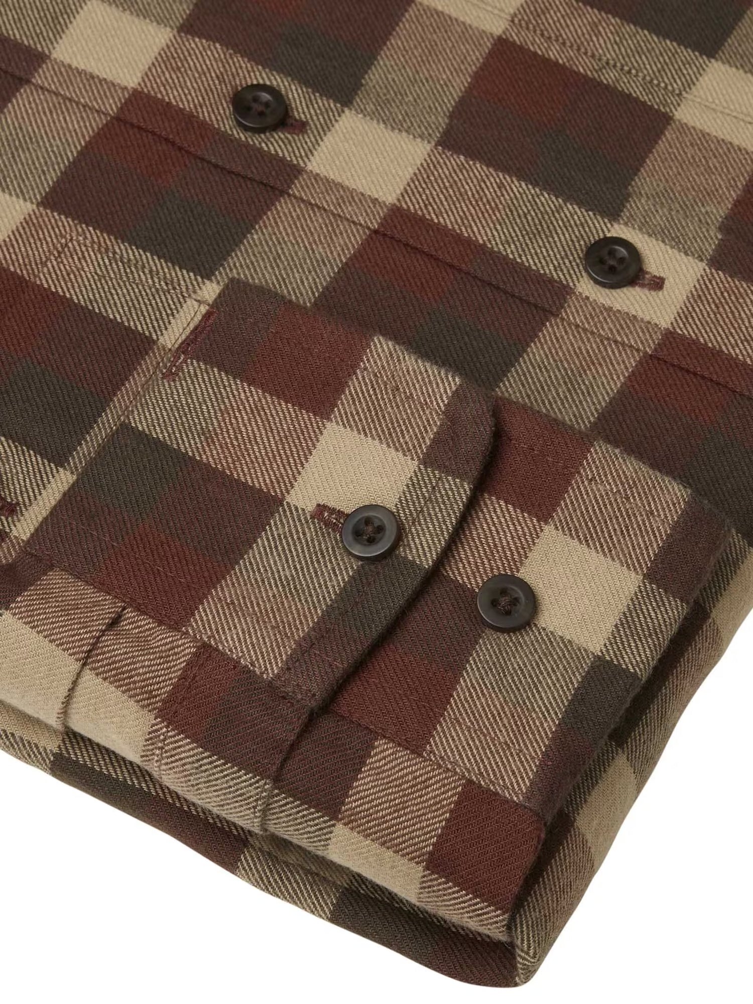 Heron Flannel Shirt Women HOLLY GREEN CHECKED / 34